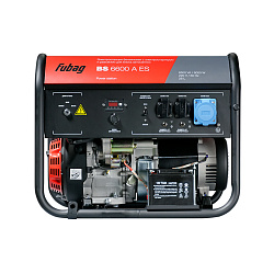 FUBAG BS6600 A ES Бензиновый генератор на 6,5 кВт, FUBAG BS6600 A ES