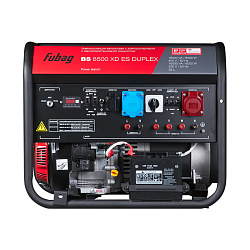 Бензиновый генератор для одно и трехфазного режима работы BS 8500 XD ES DUPLEX FUBAG
